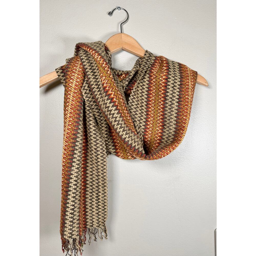 Missoni Sciarpe Knit Chevron Fringe Scarf $390